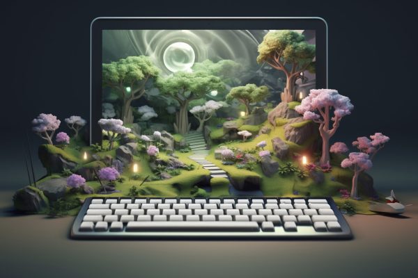 3d-rendering-laptop